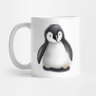 Cute Penguin Drawing Mug